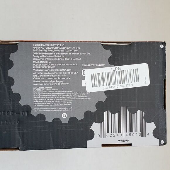 Toy Truck Micro Scissor Lift Truck with Basket, Light & Sound - Driven By Battat - Picture 6 of 6